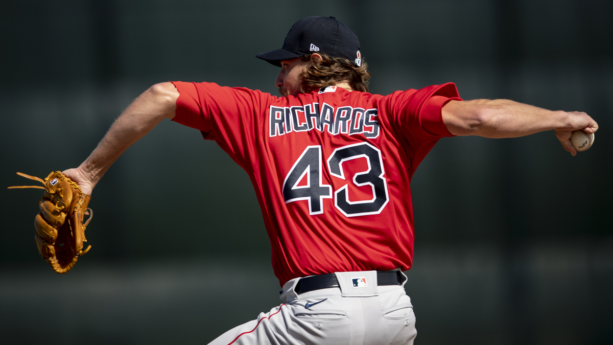 Boston Red Sox pitcher Garrett Richards