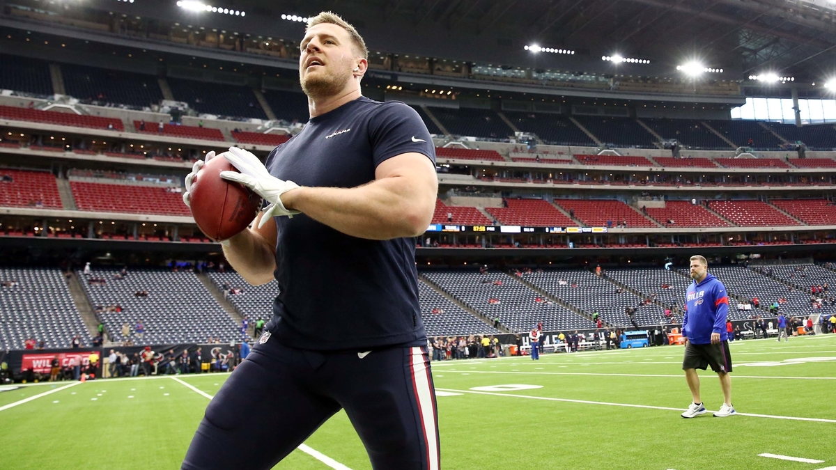 NFL free agent defensive end J.J. Watt