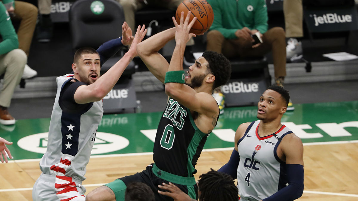 Boston Celtics forward Jayson Tatum