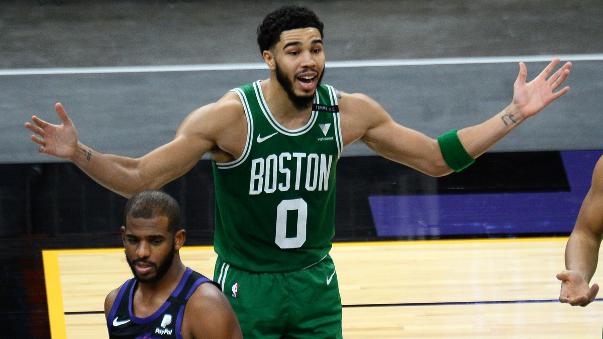 Boston Celtics forward Jayson Tatum