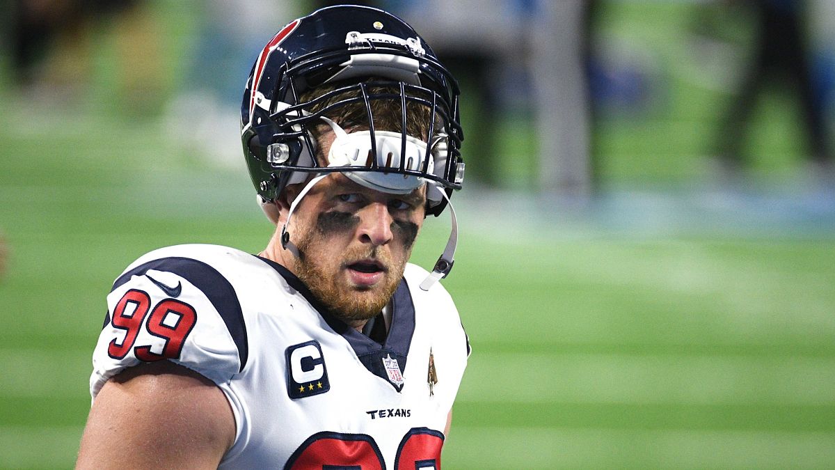 Free Agent NFL defensive end J.J. Watt