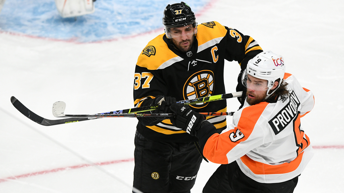 Boston Bruins center Patrice Bergeron