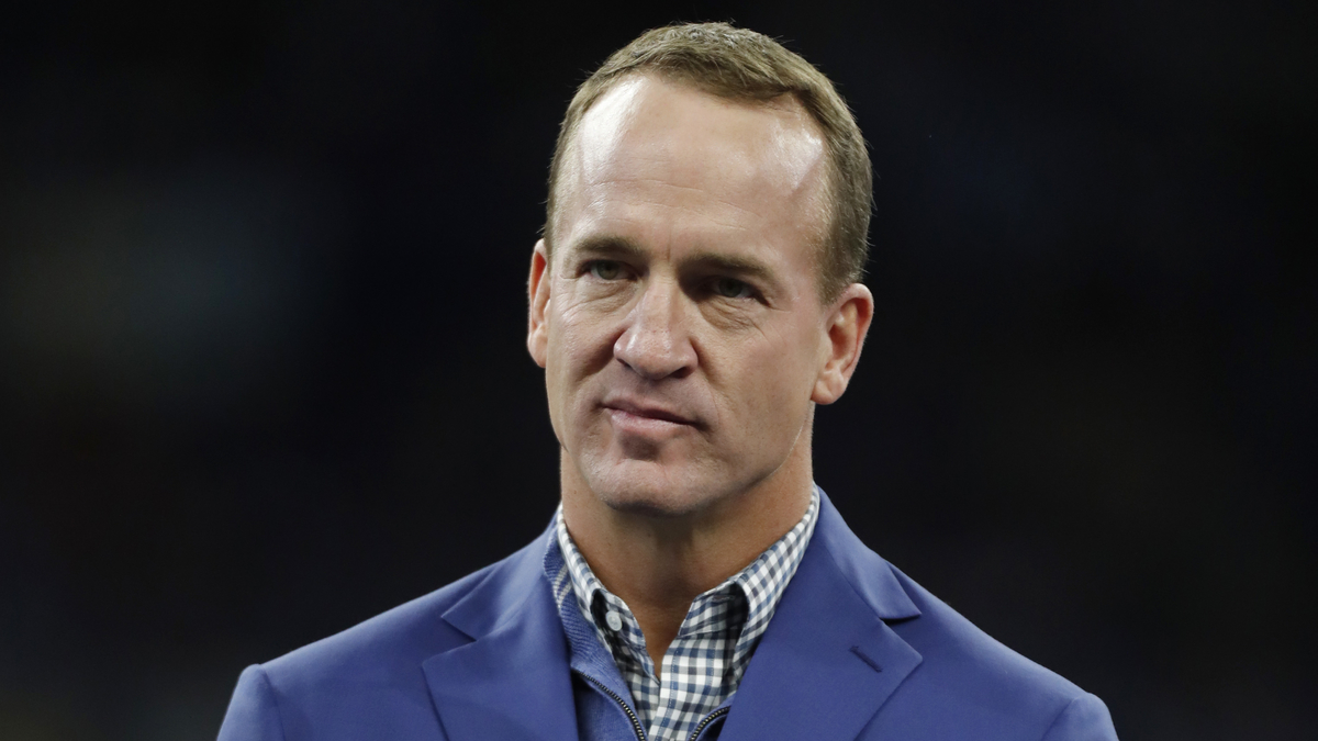 Former Indianapolis Colts quarterback Peyton Manning