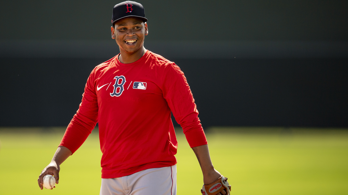 Boston Red Sox third baseman Rafael Devers