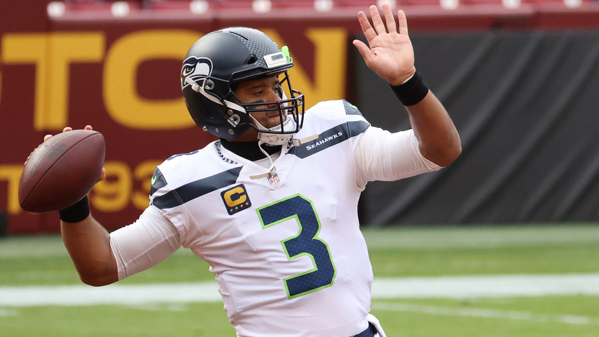Seattle Seahawks quarterback Russell Wilson