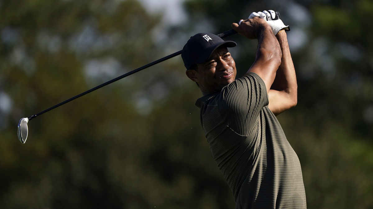 Pro golfer Tiger Woods