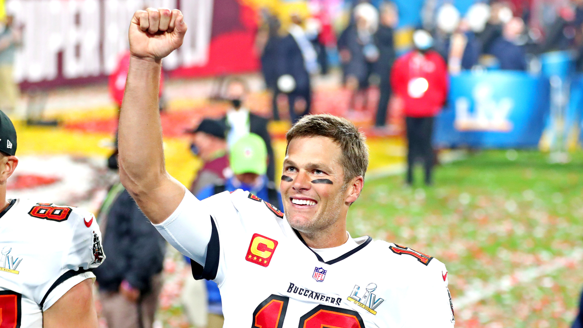 Tampa Bay Buccaneers quarterback Tom Brady