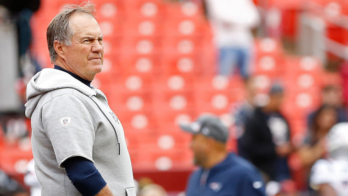 New England Patriots head coach Bill Belichick