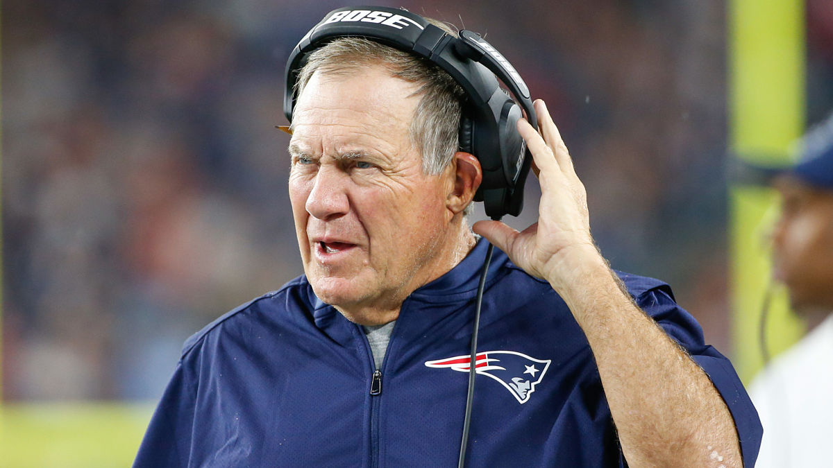 New England Patriots head coach Bill Belichick