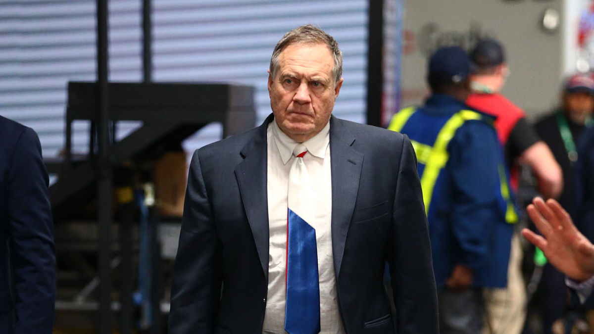 New England Patriots head coach Bill Belichick