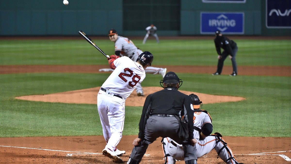 Boston Red Sox first baseman Bobby Dalbec (29)