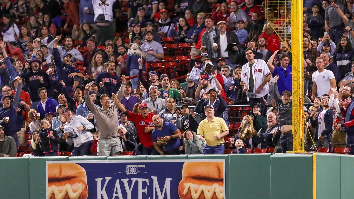 Boston Red Sox Fans Fenway Park