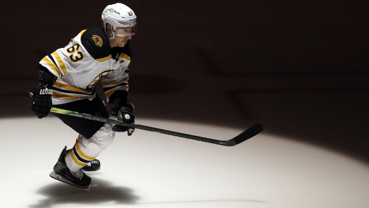 Boston Bruins left wing Brad Marchand