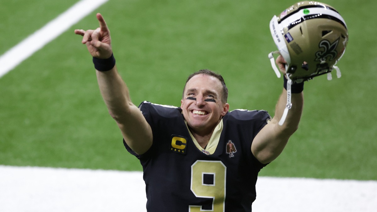 New Orleans Saints quarterback Drew Brees