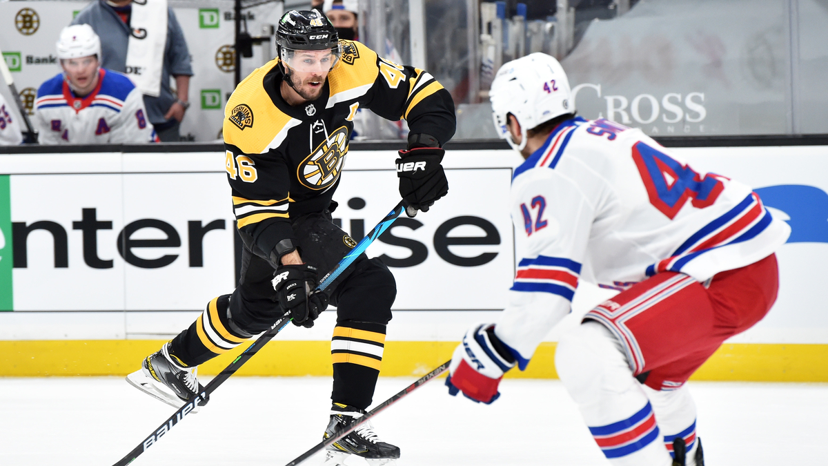 Boston Bruins Center David Krejci