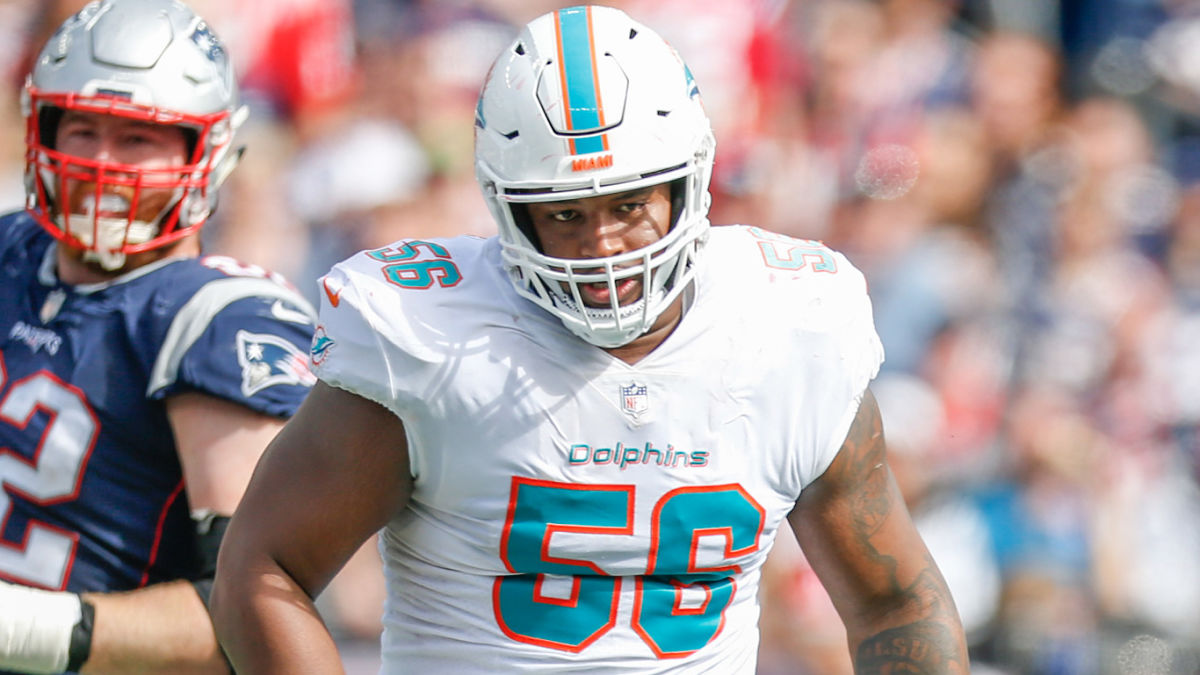 New England Patriots defensive tackle Davon Godchaux