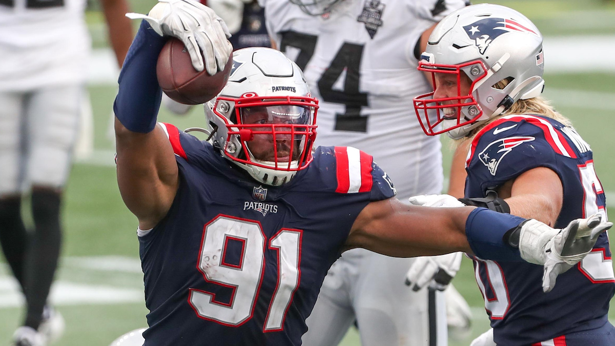 New England Patriots defensive end Deatrich Wise