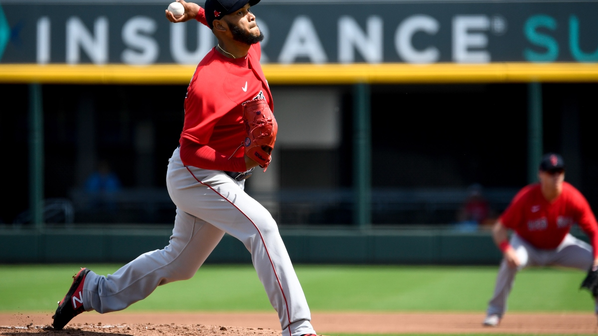 Boston Red Sox pitcher Eduardo Rodriguez