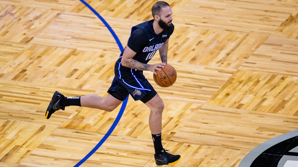 Boston Celtics forward Evan Fournier