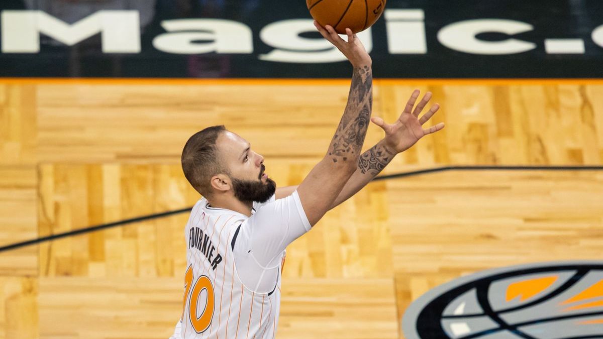 Boston Celtics wing Evan Fournier