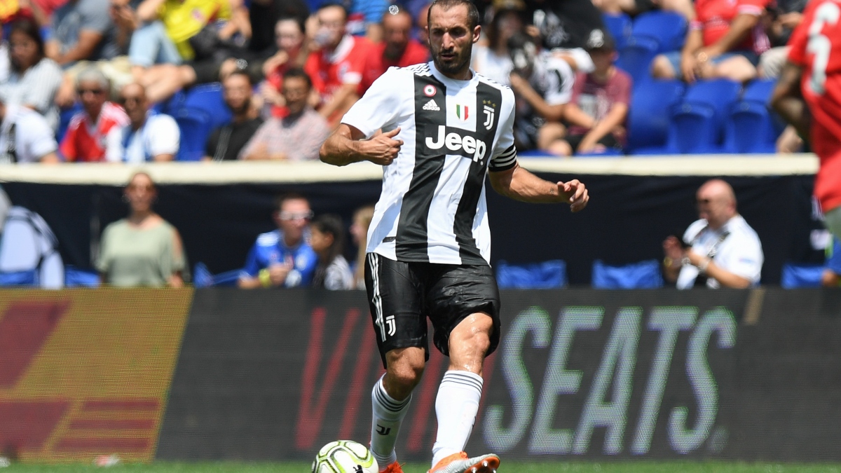 Juventus defender Giorgio Chiellini
