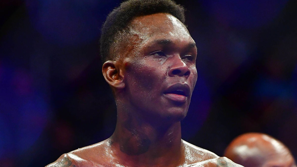 UFC middleweight champion Israel Adesanya