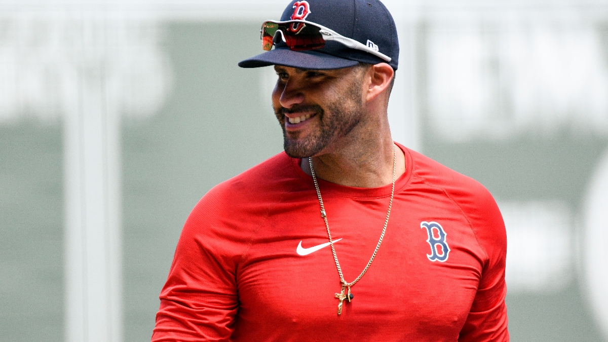 Boston Red Sox designated hitter J.D. Martinez