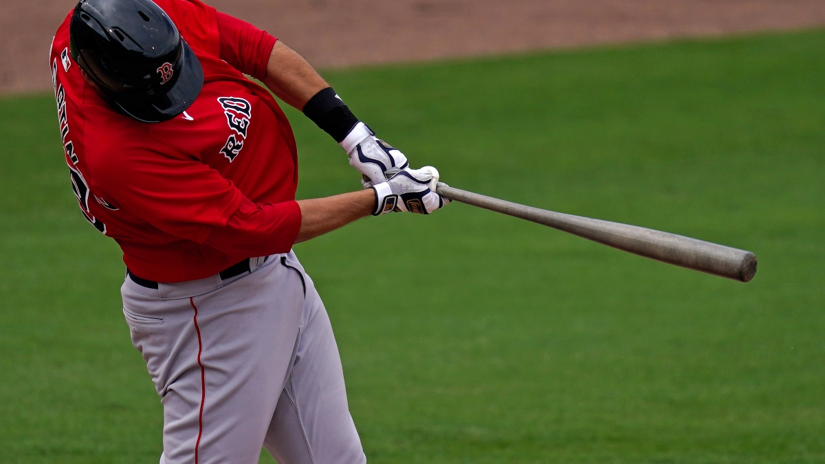 Boston Red Sox designated hitter J.D. Martinez