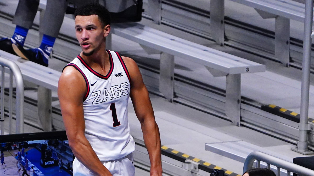 Gonzaga Bulldogs guard Jalen Suggs