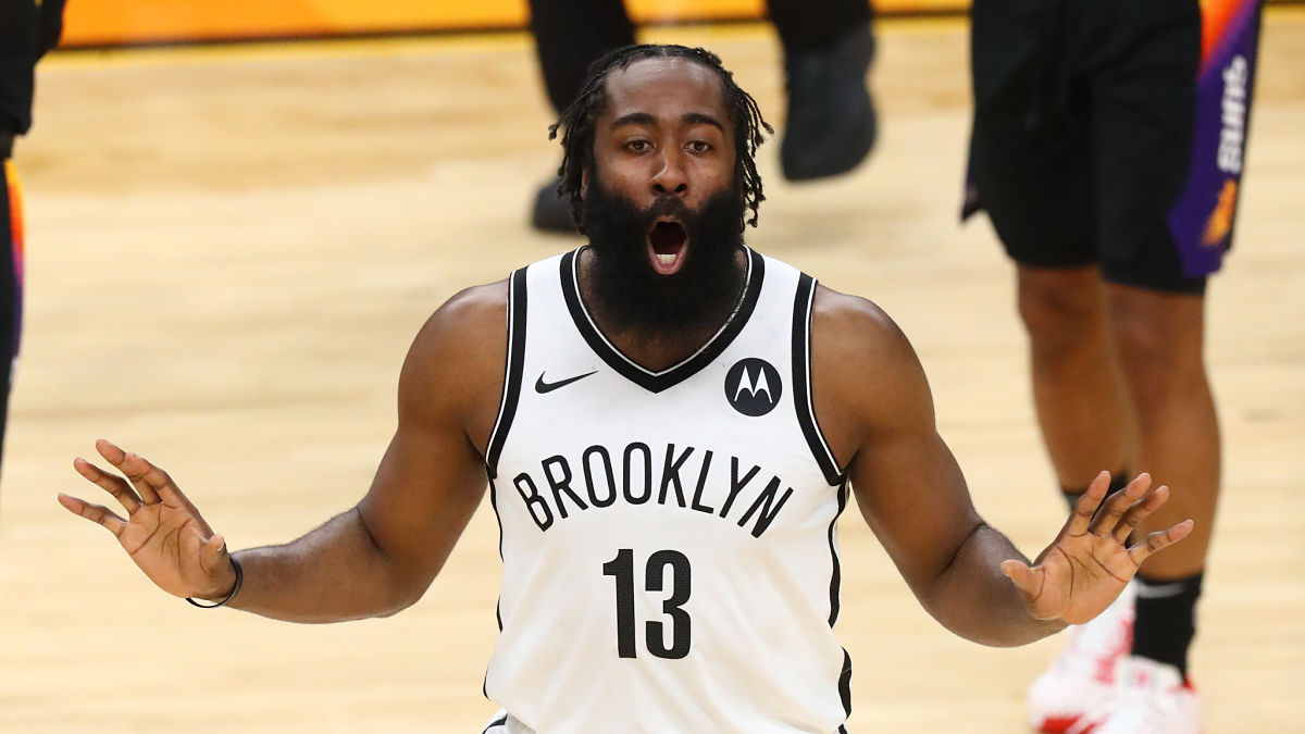 Brooklyn Nets guard James Harden