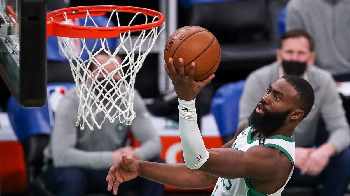 Boston Celtics guard Jaylen Brown