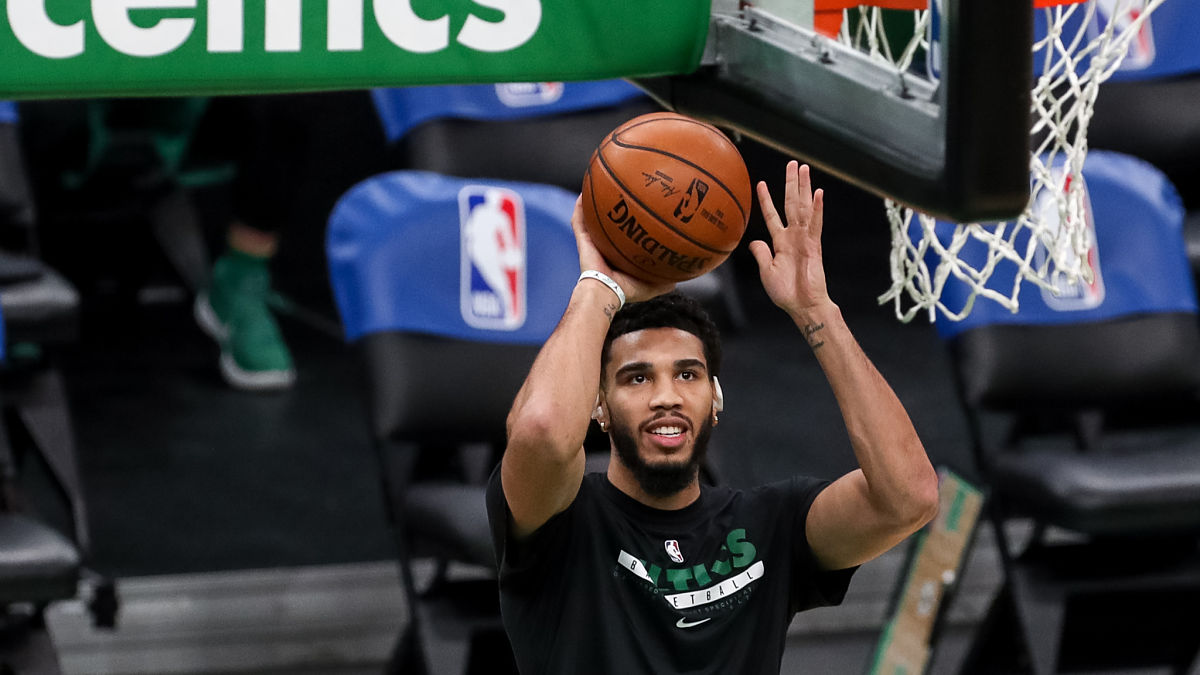 Boston Celtics forward Jayson Tatum