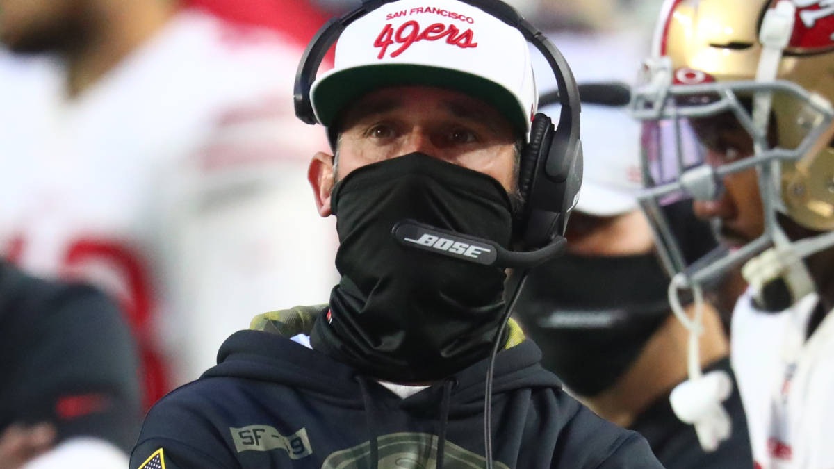 San Francisco 49ers head coach Kyle Shanahan