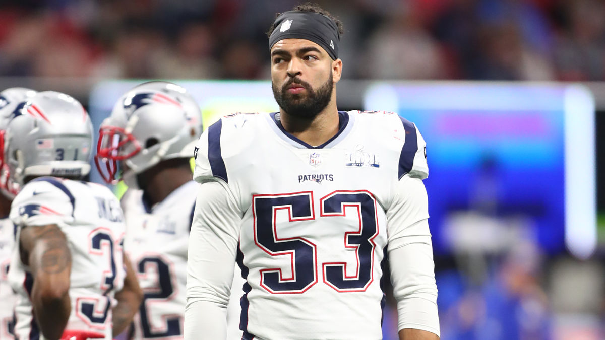 New England Patriots linebacker Kyle Van Noy