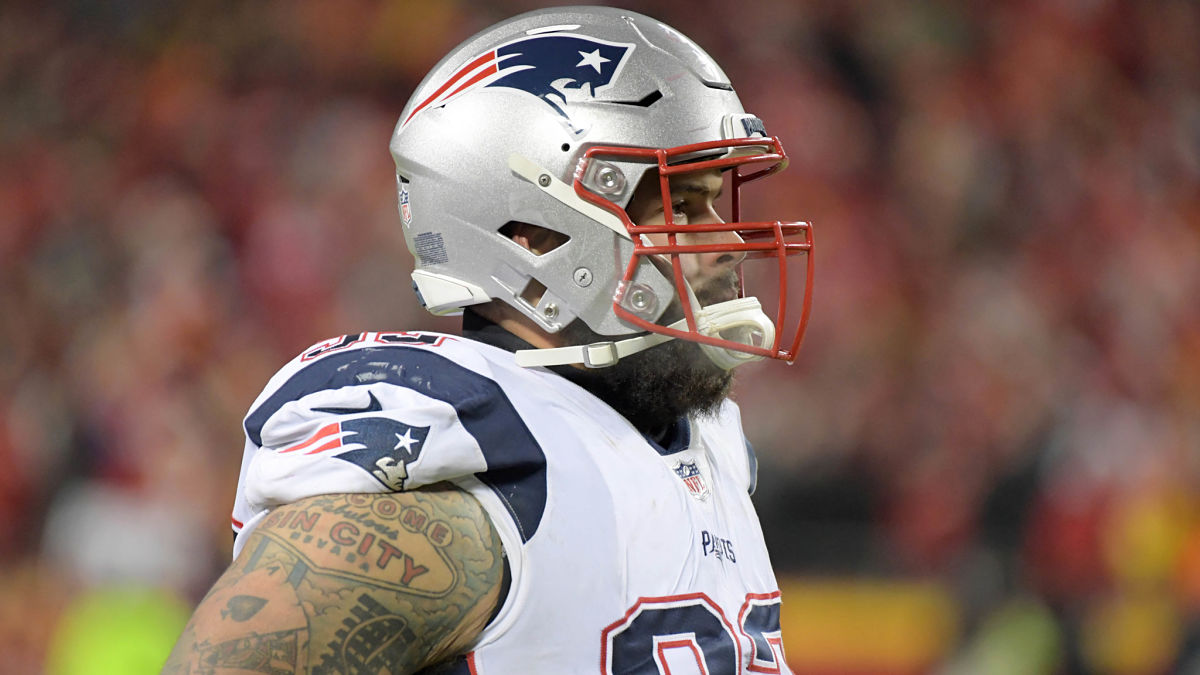 New England Patriots defensive lineman Lawrence Guy