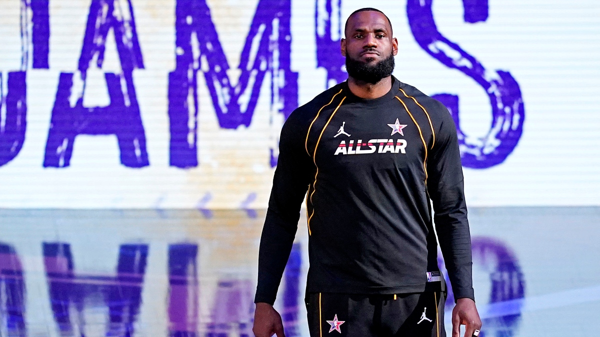 Los Angeles Lakers forward LeBron James