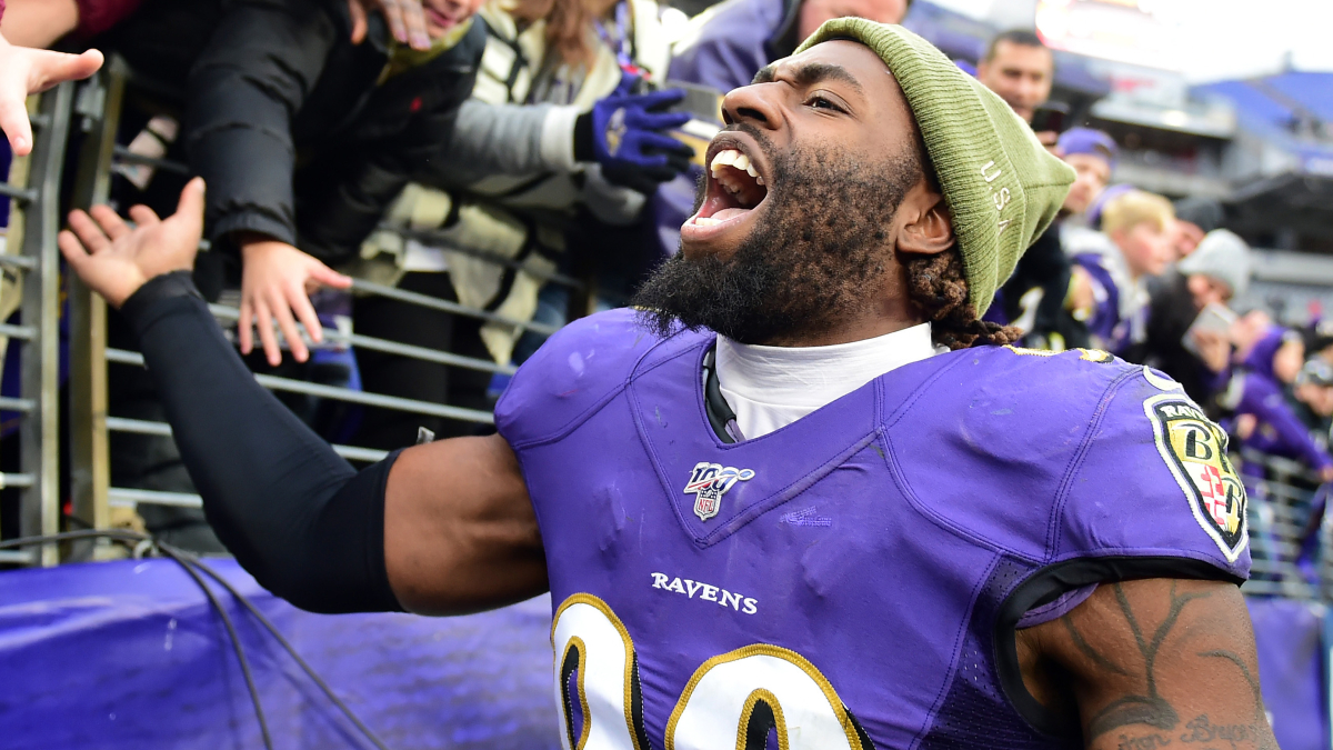 Baltimore Ravens linebacker Matthew Judon