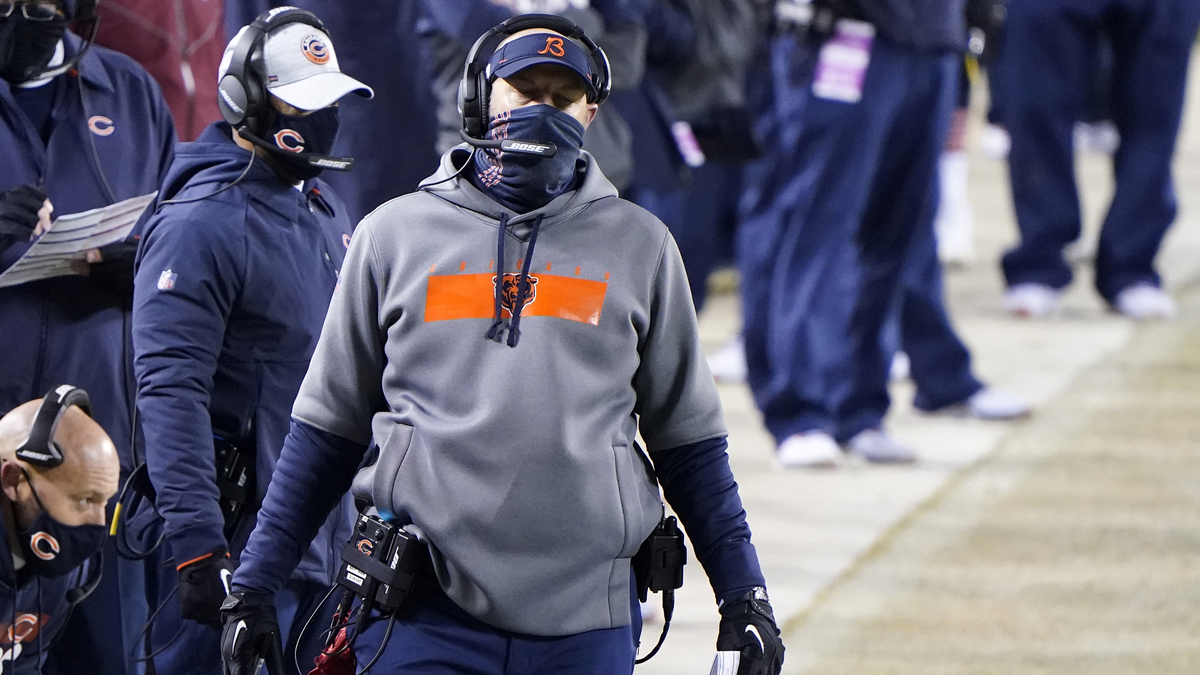 Chicago Bears head coach Matt Nagy