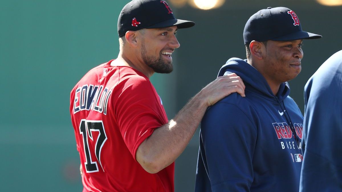 Boston Red Sox pitcher Nathan Eovaldi