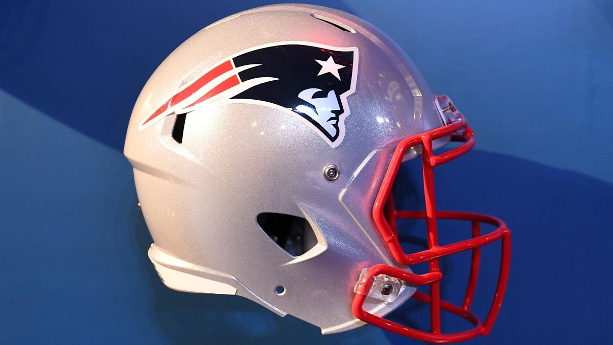 New England Patriots helmet