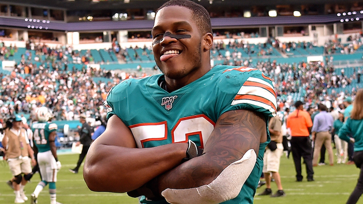 Patriots linebacker Raekwon McMillan