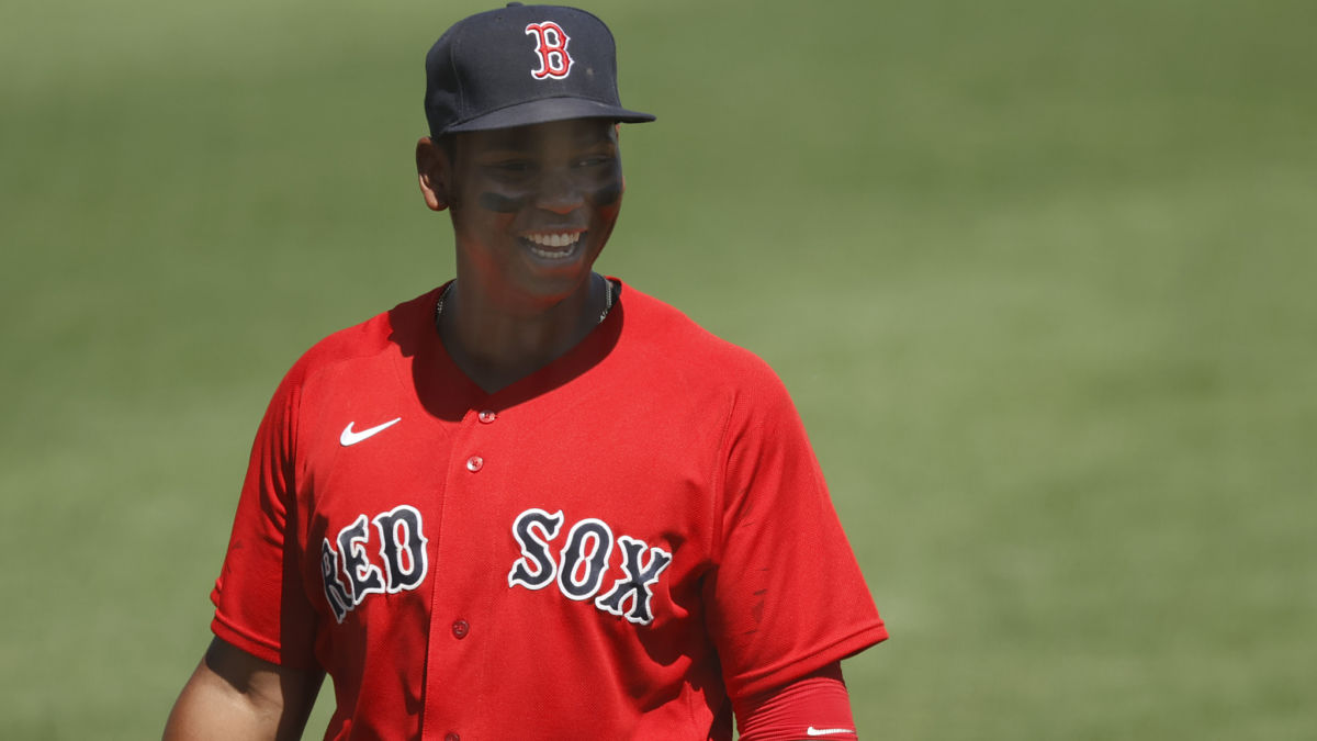 Boston Red Sox third baseman Rafael Devers