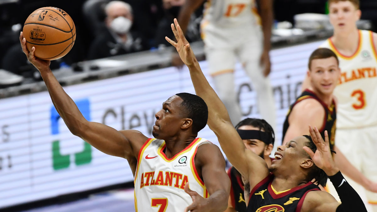 Atlanta Hawks point guard Rajon Rondo