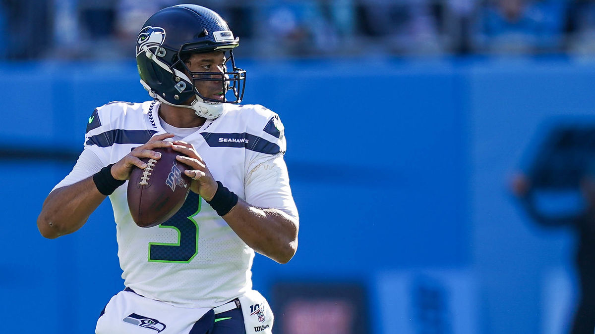 Seattle Seahawks quarterback Russell Wilson