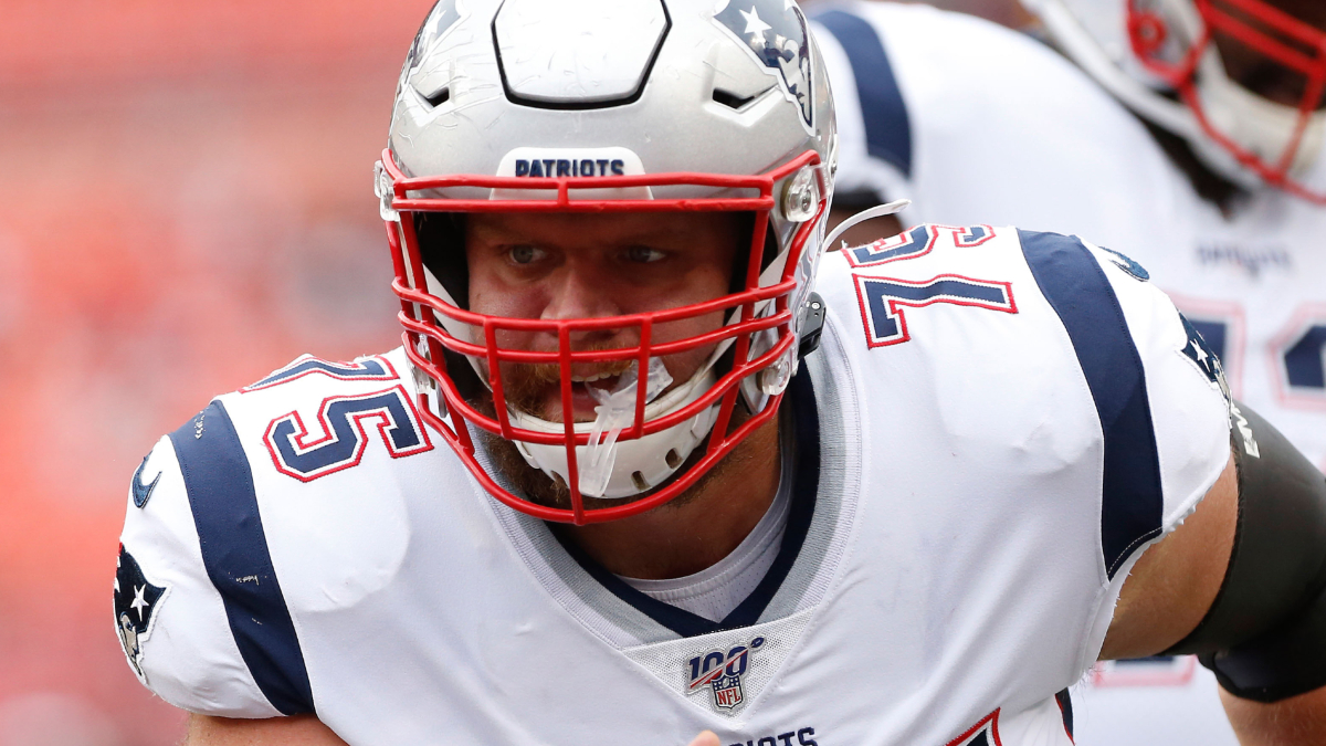 New England Patriots center Ted Karras