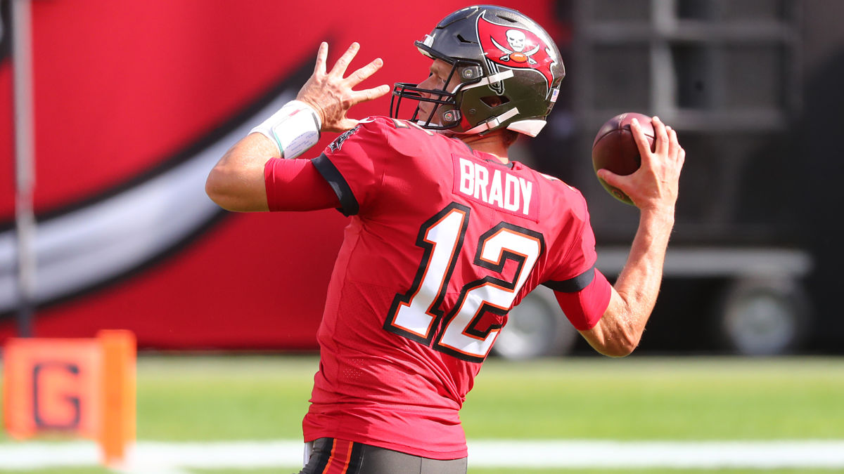 Tampa Bay Buccaneers quarterback Tom Brady