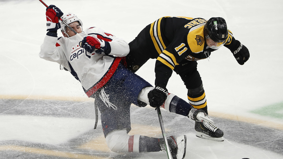 Boston Bruins Forward Trent Frederic