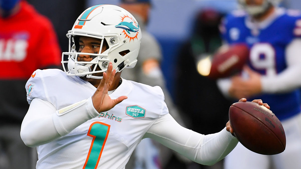 Miami Dolphins quarterback Tua Tagovailoa