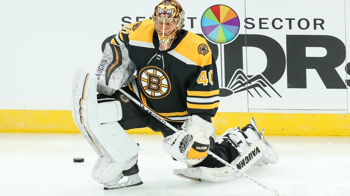 Boston Bruins goaltender Tuukka Rask