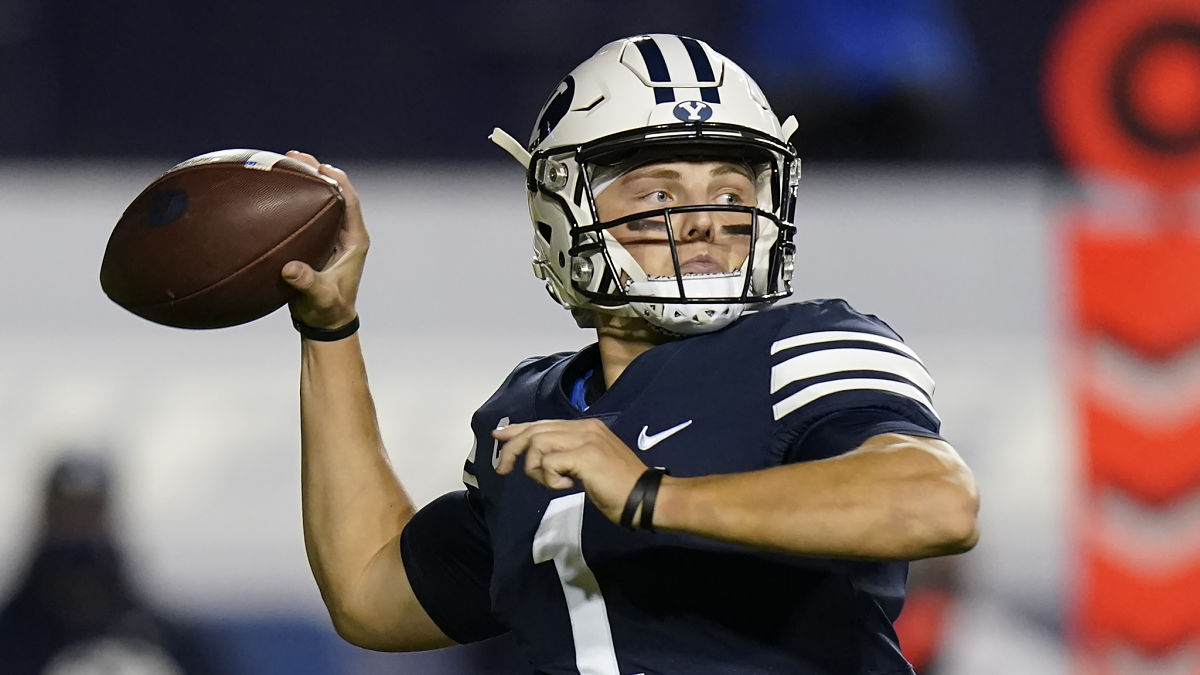 BYU quarterback Zach Wilson
